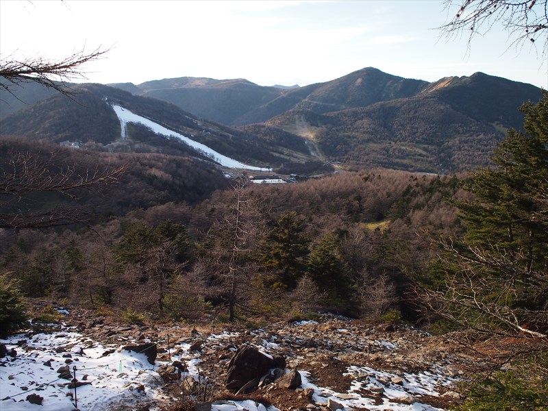浅間山のハイキング